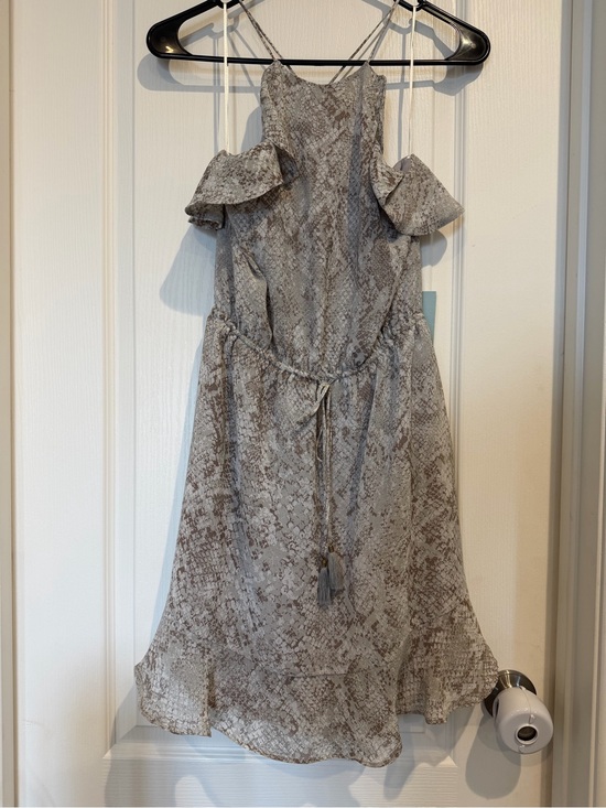 by the sea Dresses & Skirts - Life By Sea Snake Print Dress - Taupe & Cream snake print